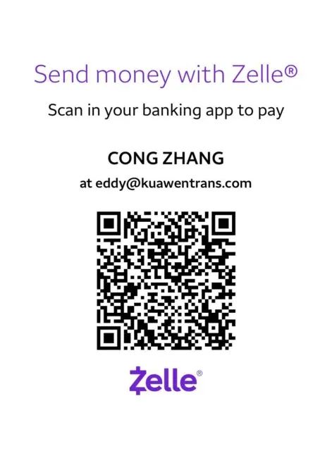 Zelle QR Code